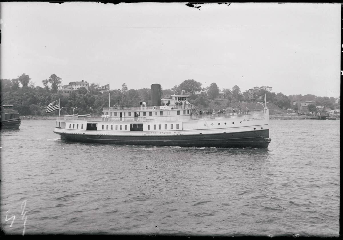 Large Vessel in New York Bay