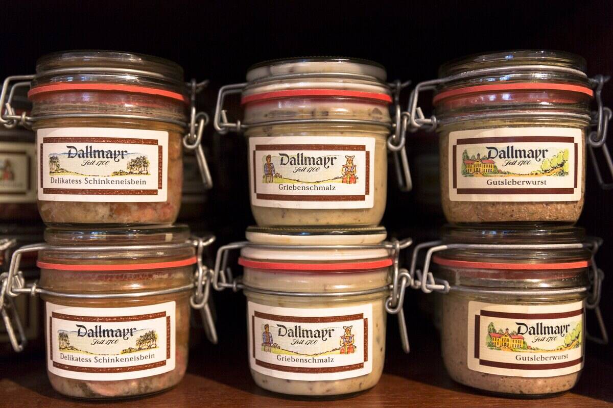 Luxury Food at Dallmayr Store, Munich, Bavaria, Germany