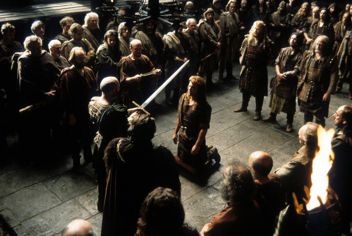 Mel Gibson In 'Braveheart'