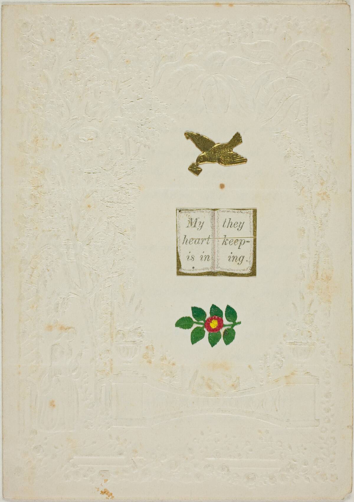 My Heart Is In Thy Keeping (Valentine)