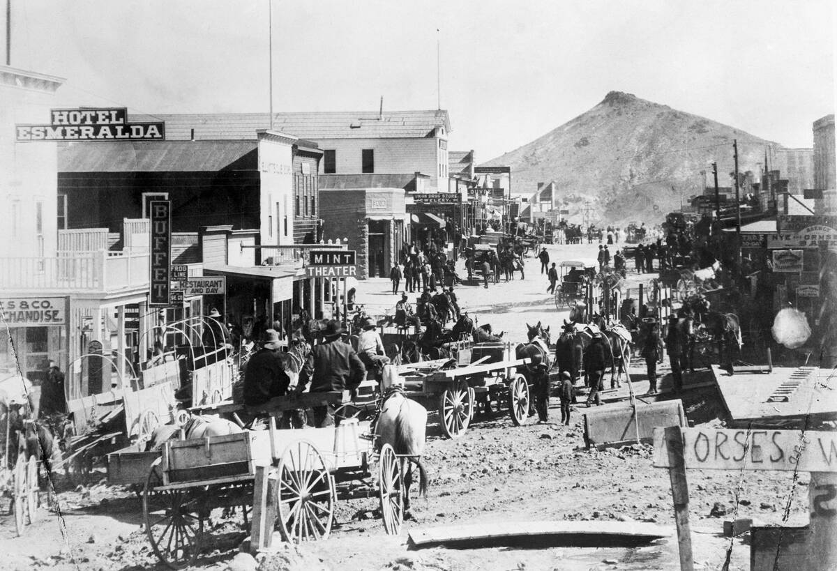 Nevada Gold Rush Town