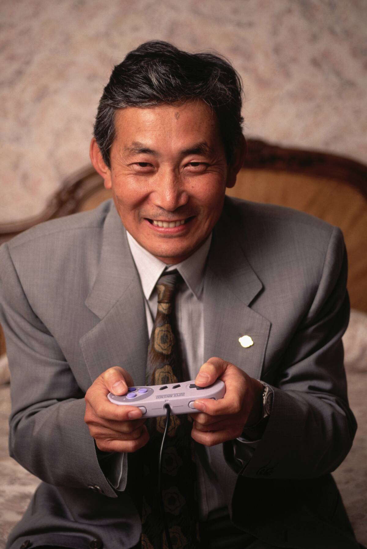 Nintendo Executive Minoru Arakawa Playing Game