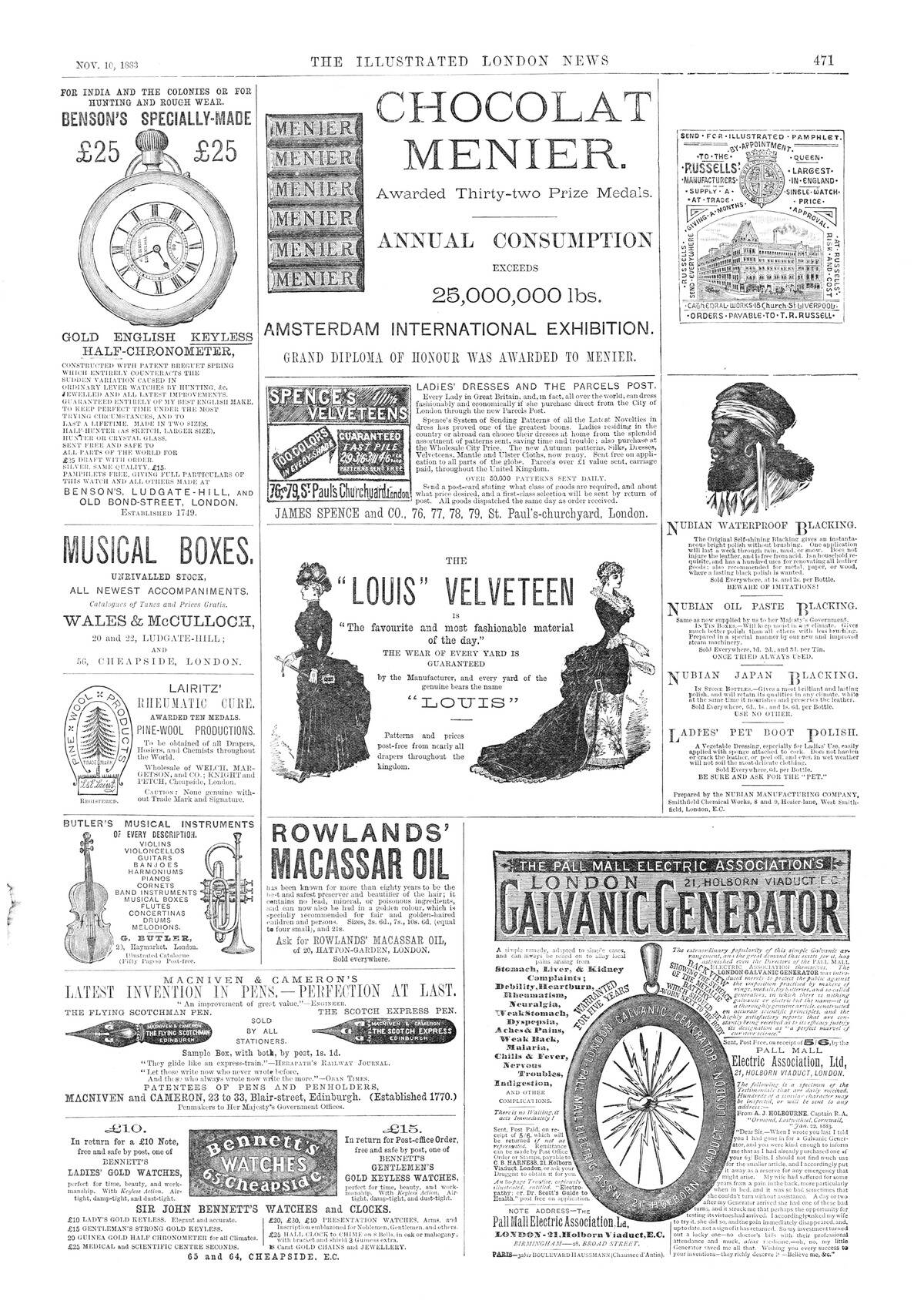 Page Of Advertisements