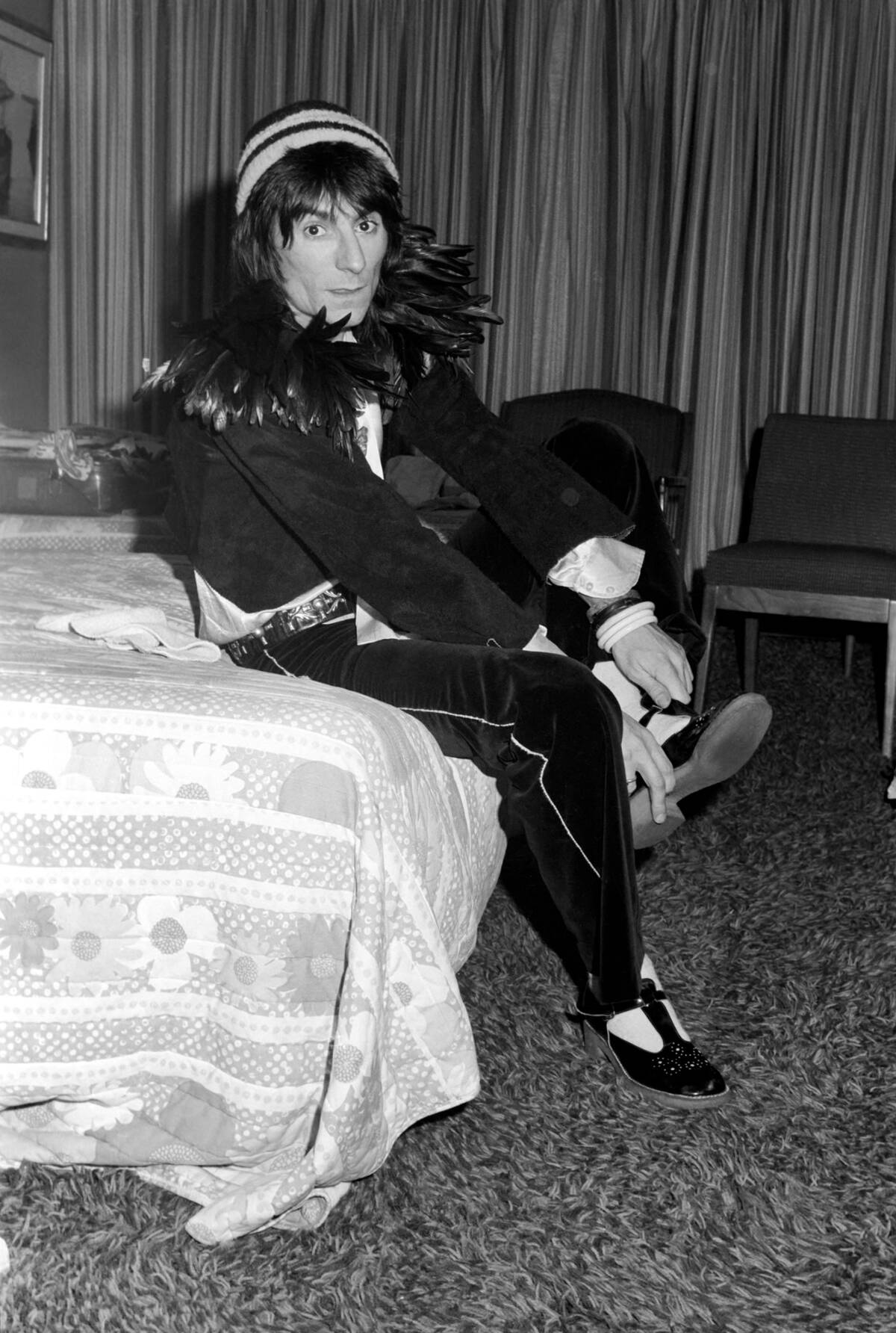 Rod Stewart and the Faces concert in the USA.