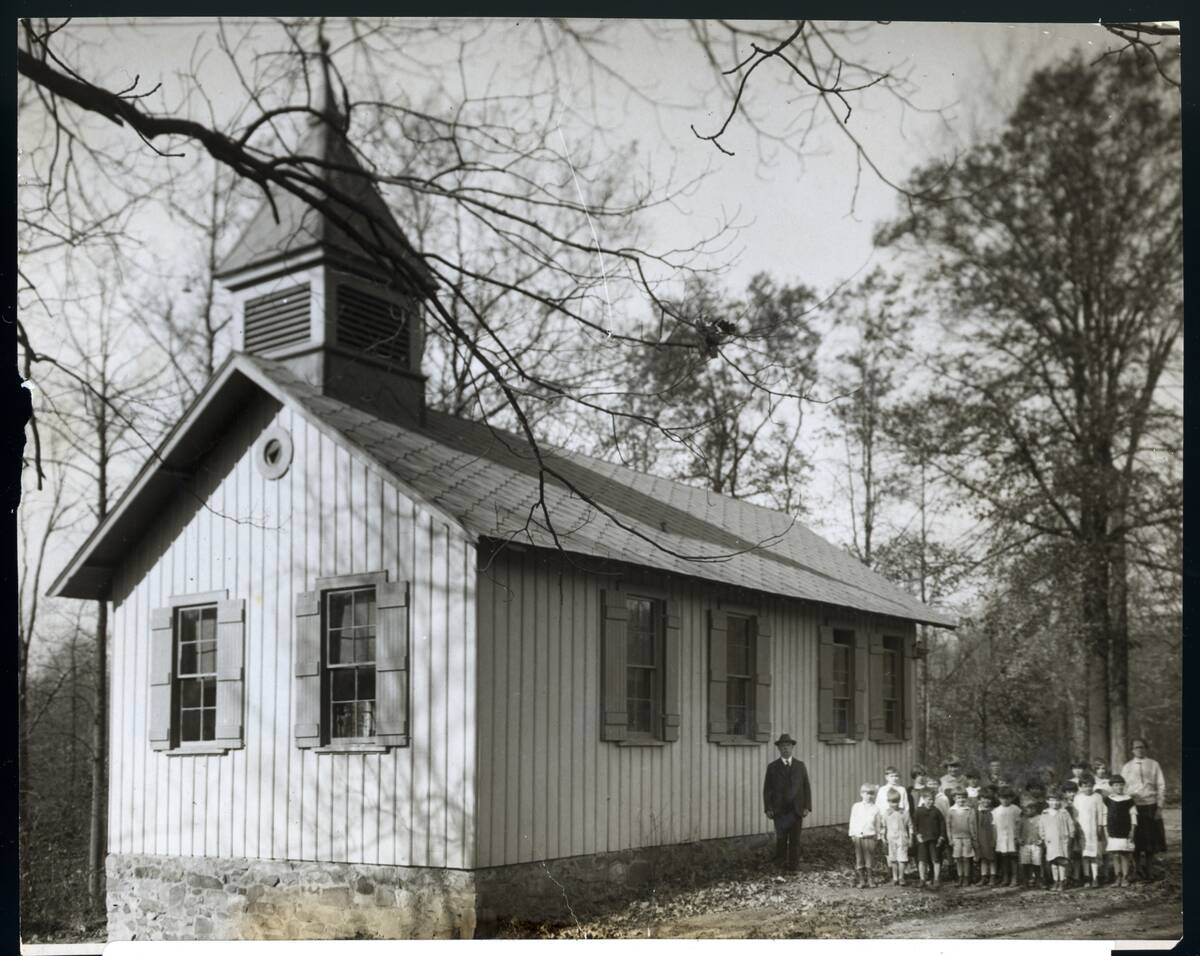 Rural American School House