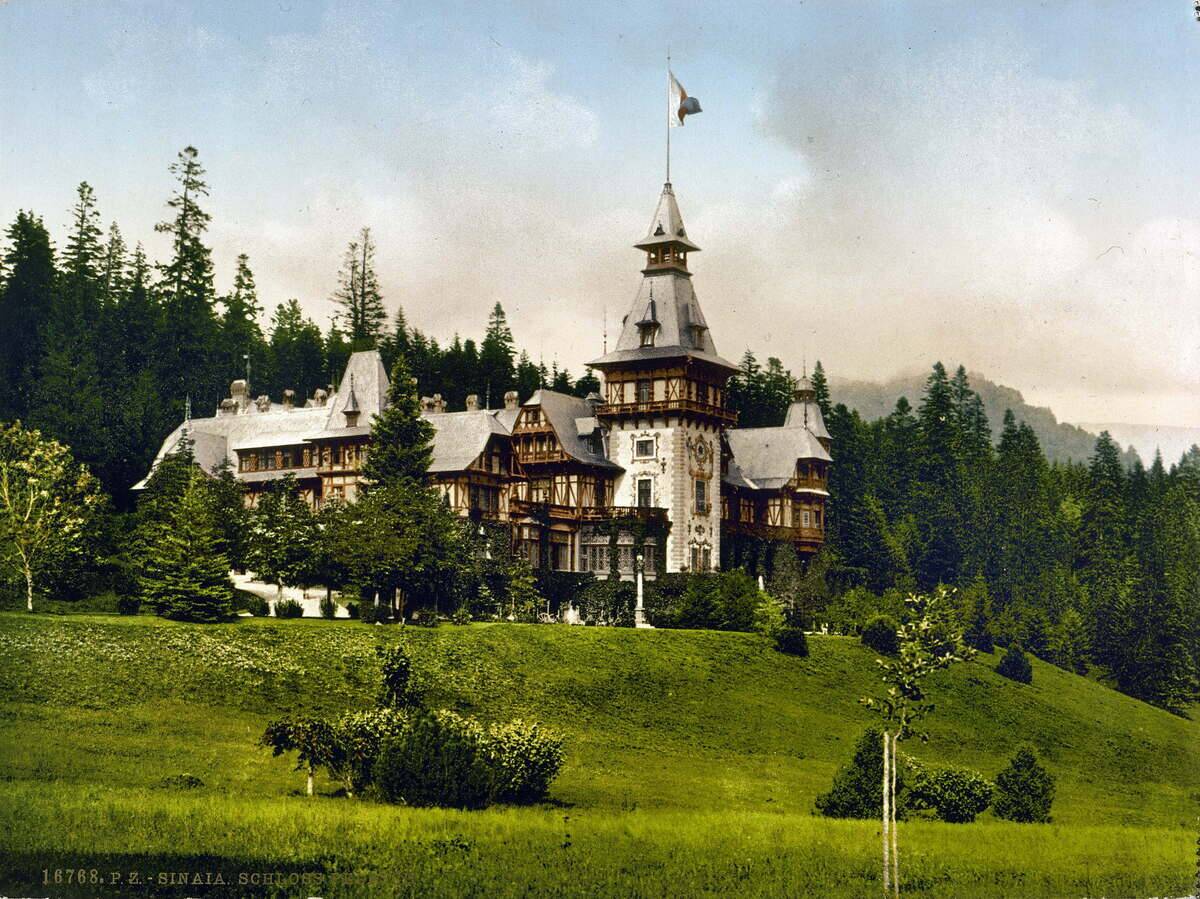 Sinaia (Romania). Peles castle, built in 1873 by t