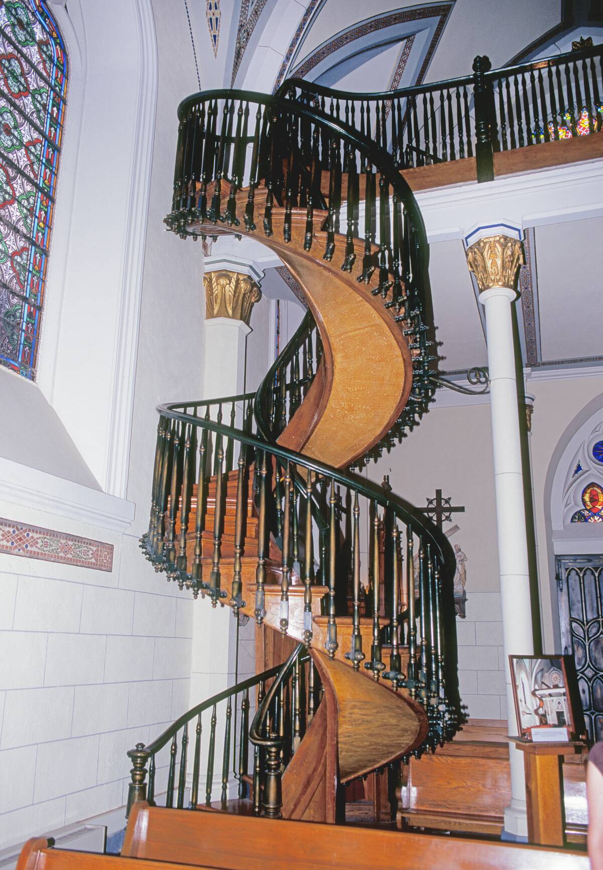 The Miraculous Staircase in Santa Fe, NM