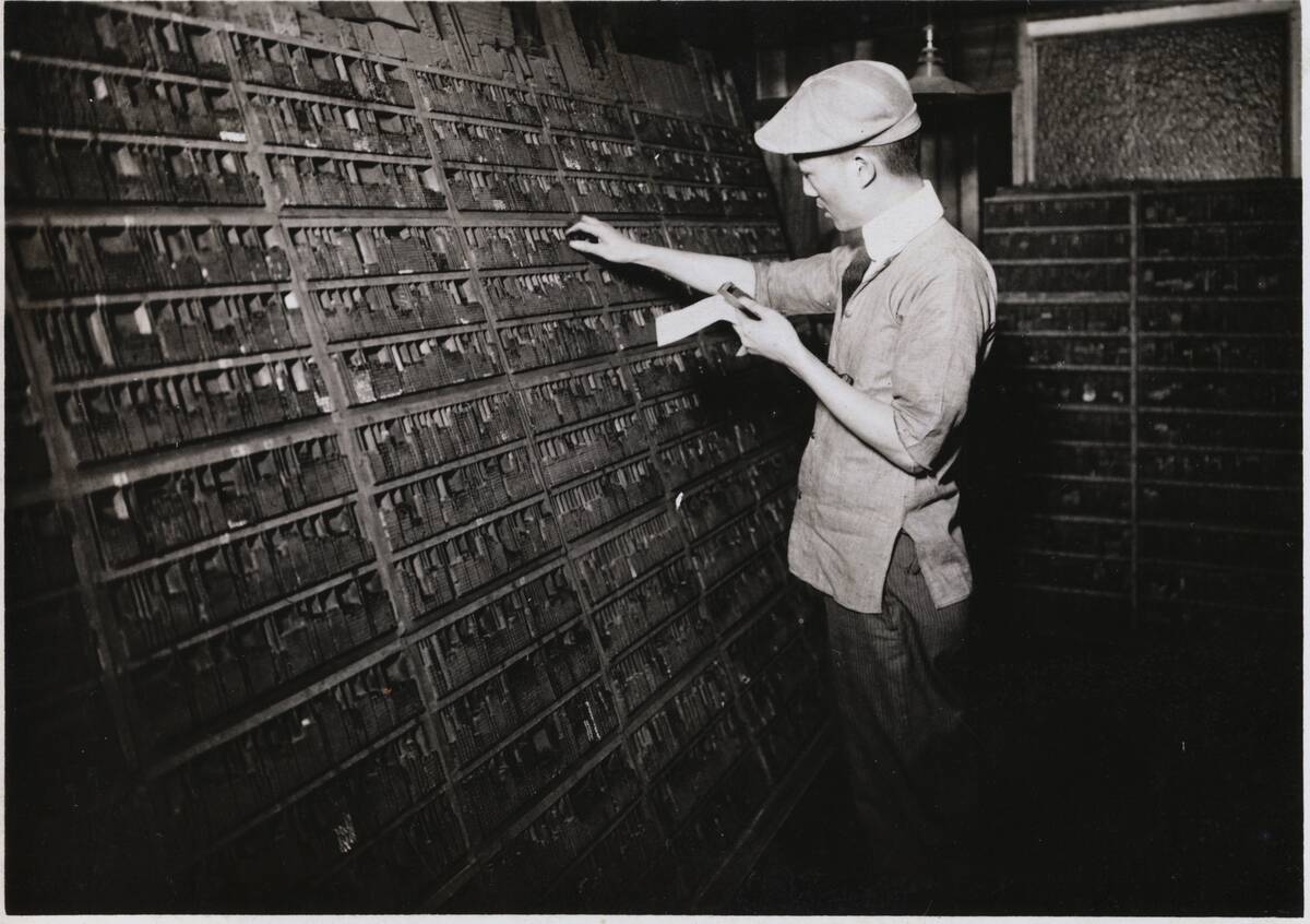 Typesetter Choosing Characters