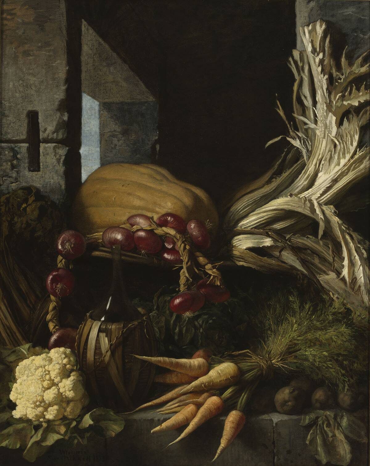 Vegetables In A Cellar