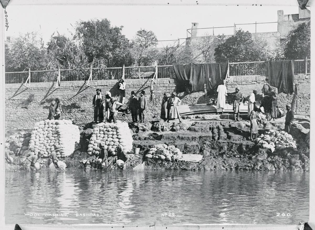 Washing Wool on Baghdad