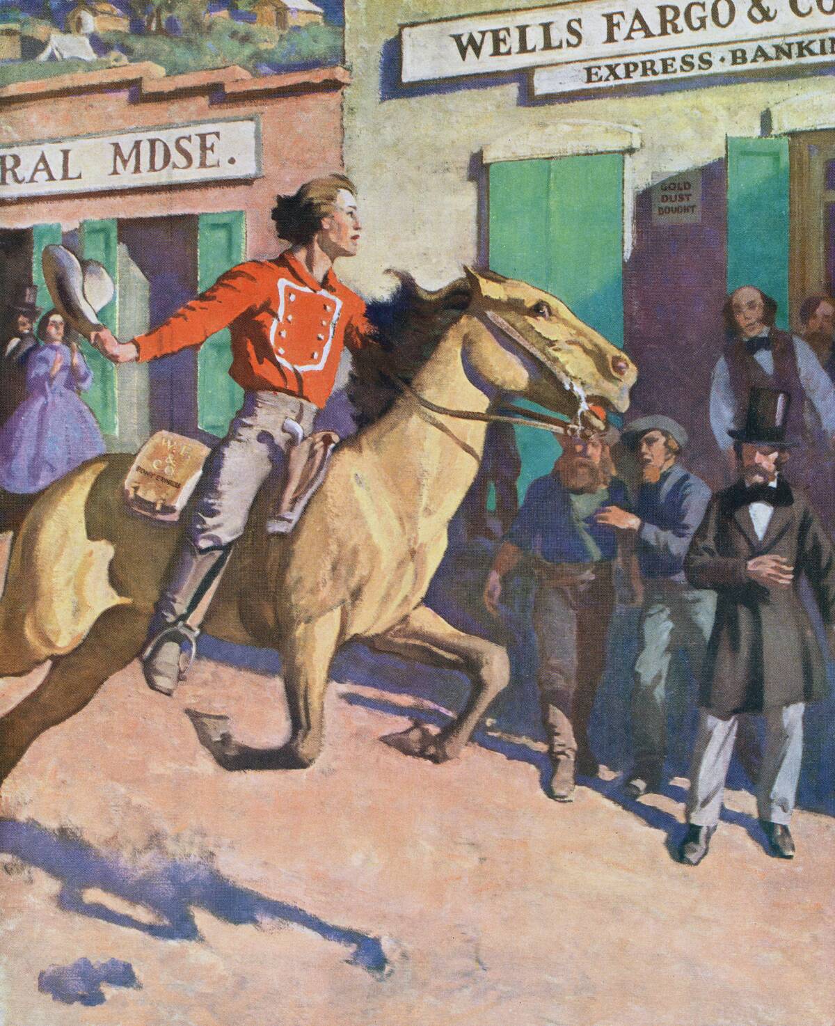 Wells Fargo Pony Express Rider