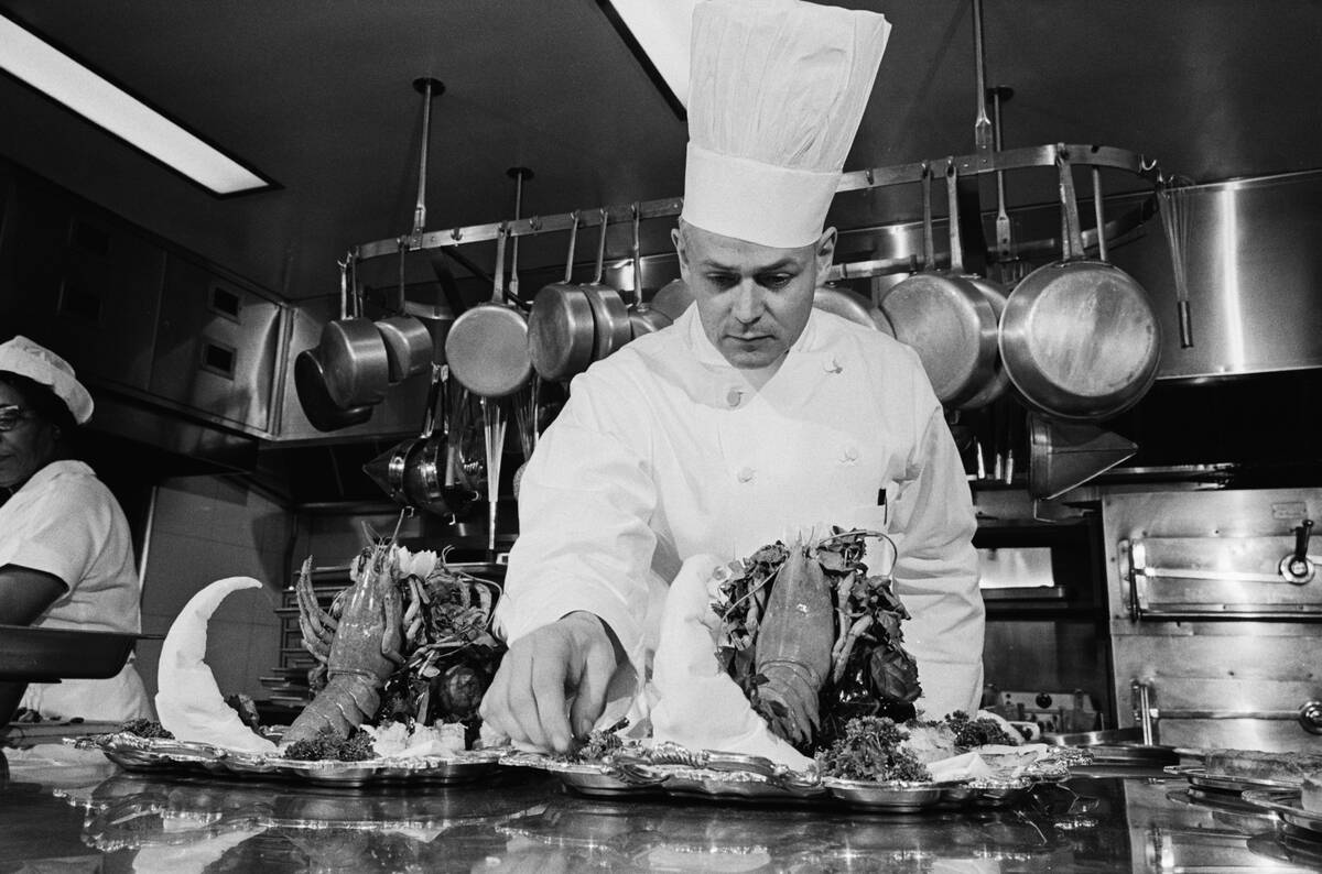 White House Chef Preparing For Reception