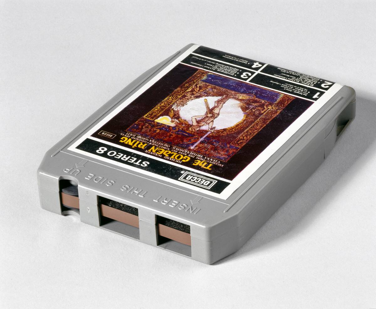 8-track tape, 1970-1980.