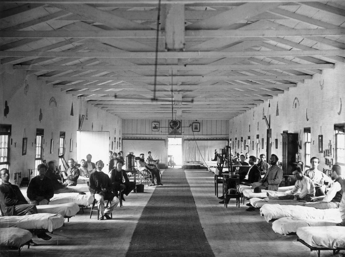 Armory Square Hospital During the United States Civil War
