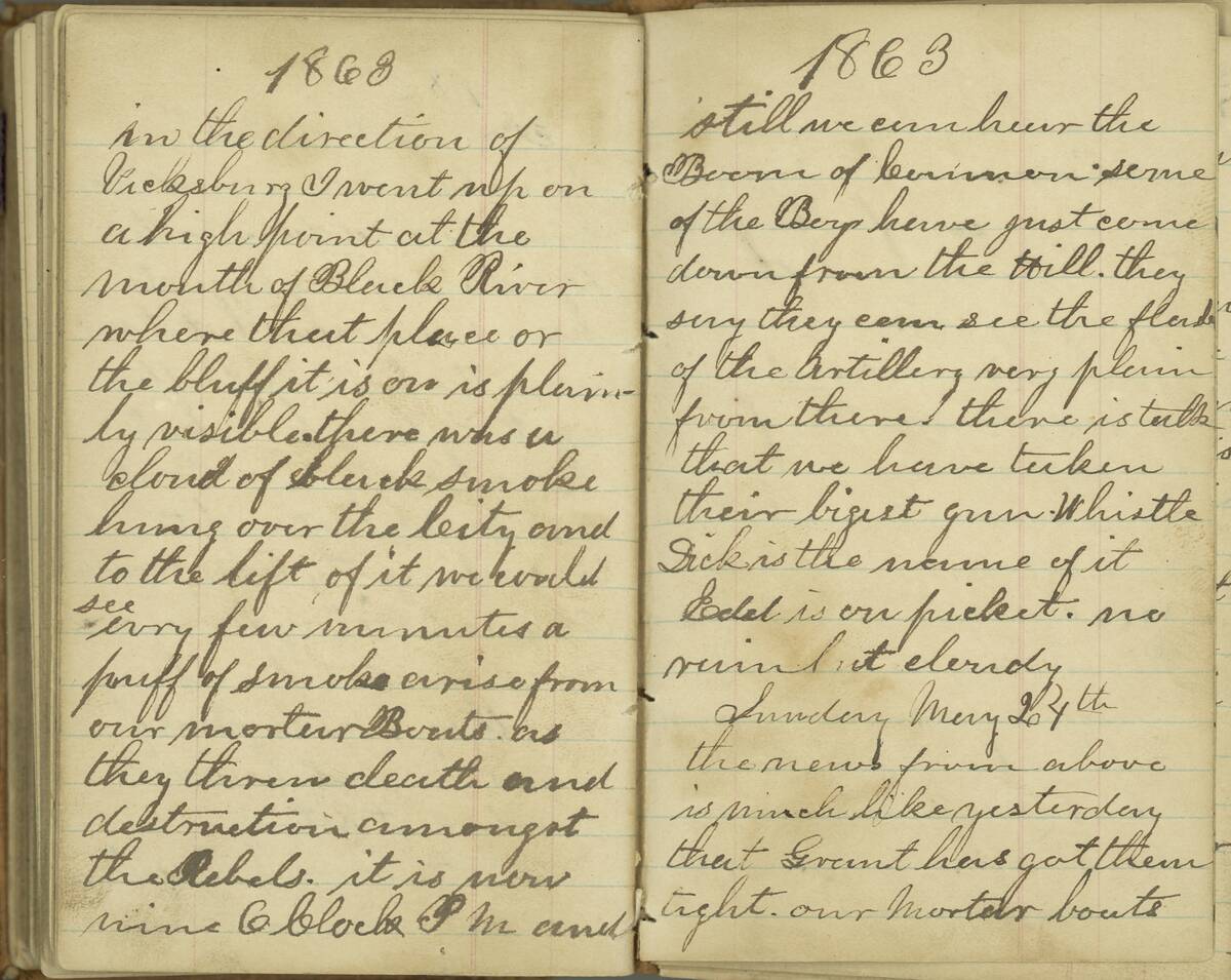 Bennett Diary Pages