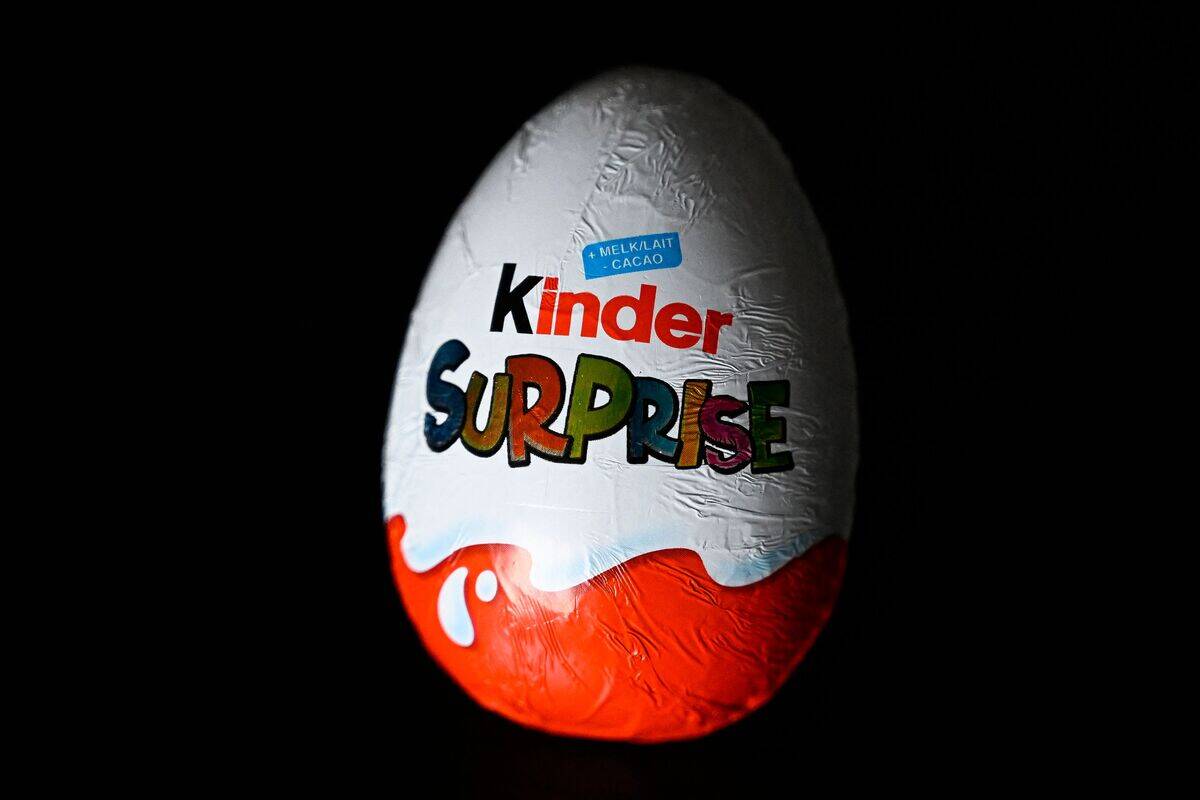 FERRERO KINDER REMOVAL FROM STORES