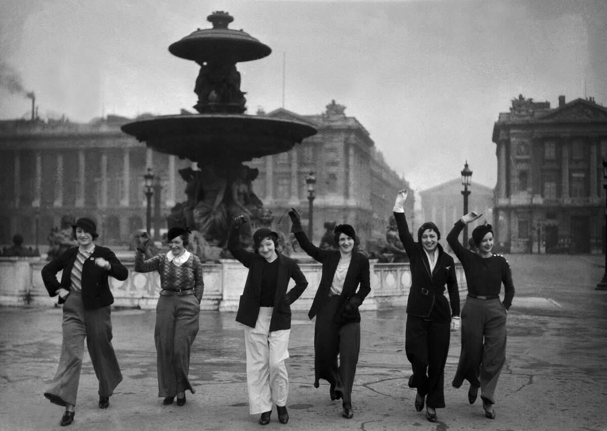 Flared Pants The New Trend In Paris