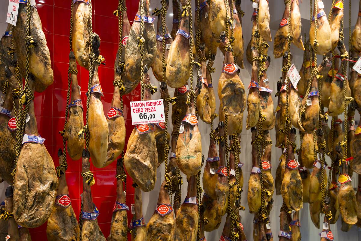 Food Shop in Bilbao, Spain