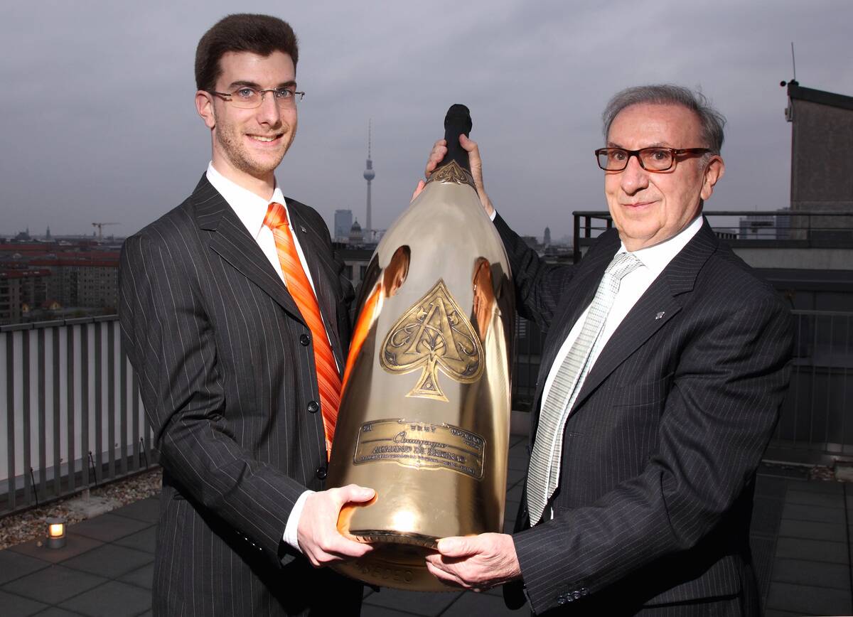 Jean-Jacques Cattier Hosts Brignac Champagne Tasting