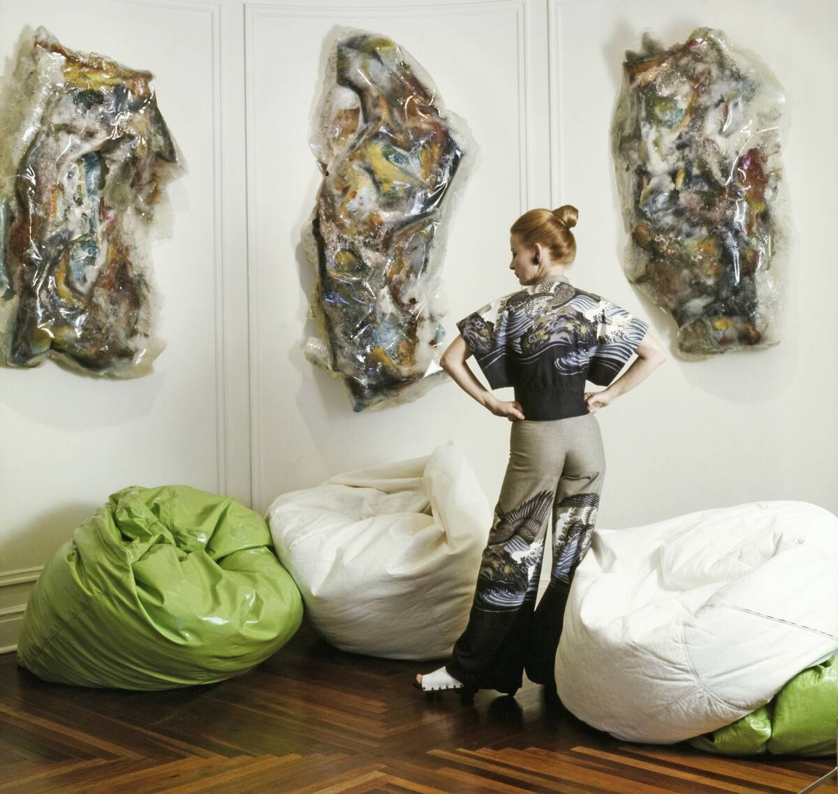 Jeanette Bonnier in the Entrance Hall of her Apartment, Vogue