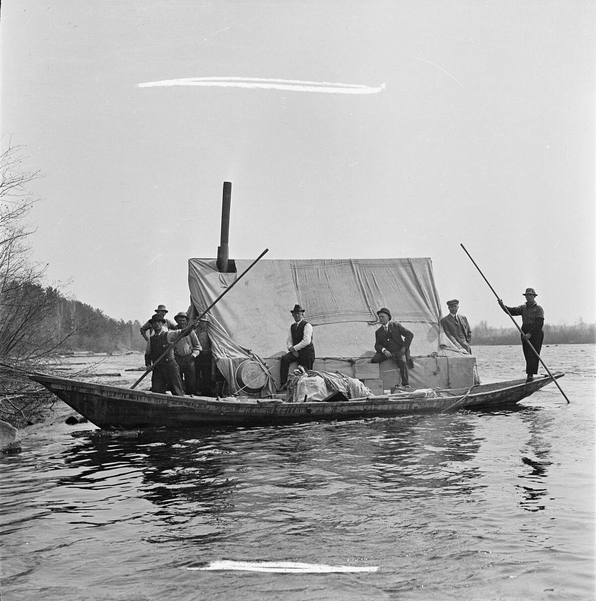 Log Drive on Wisconsin River