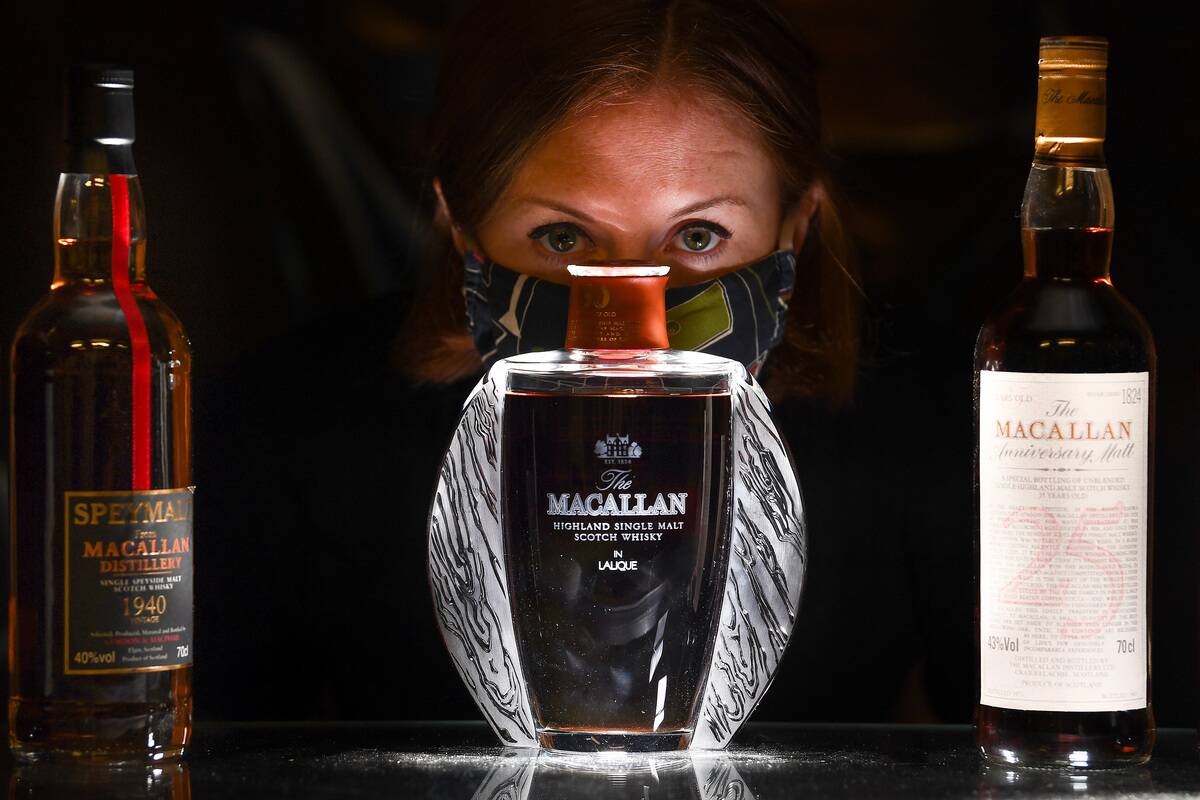 Macallan Whisky Collection Goes On Auction At Bonhams
