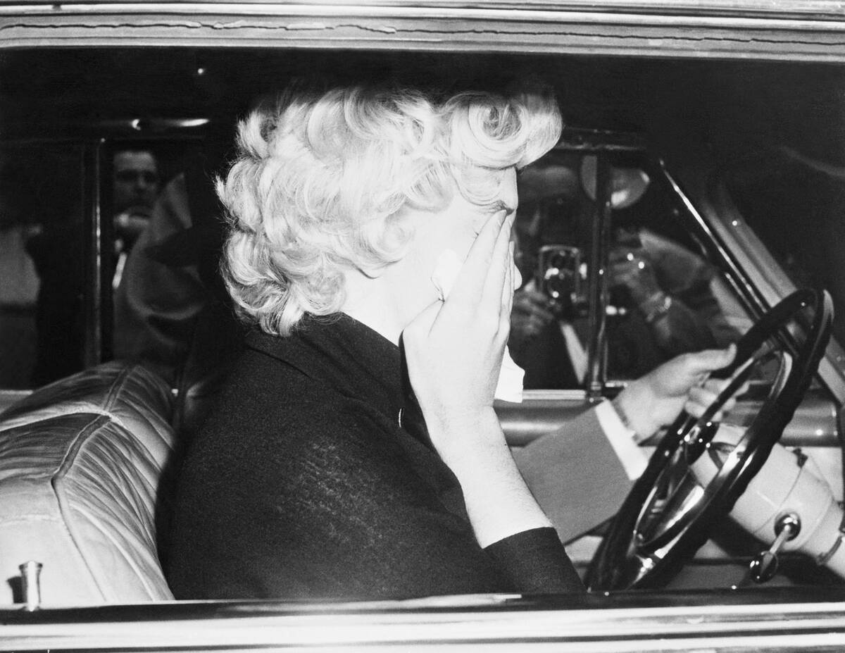 Marilyn Monroe Crying