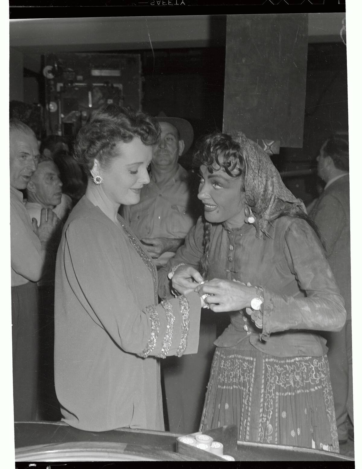 Mary Astor with Marlen Dietrich