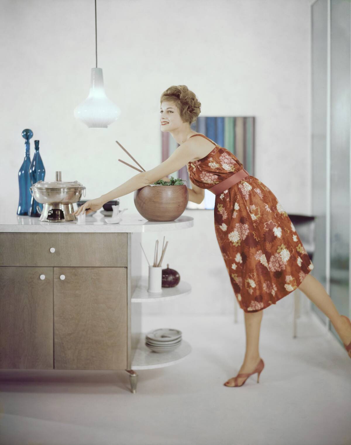 Model in Haymaker, Vogue