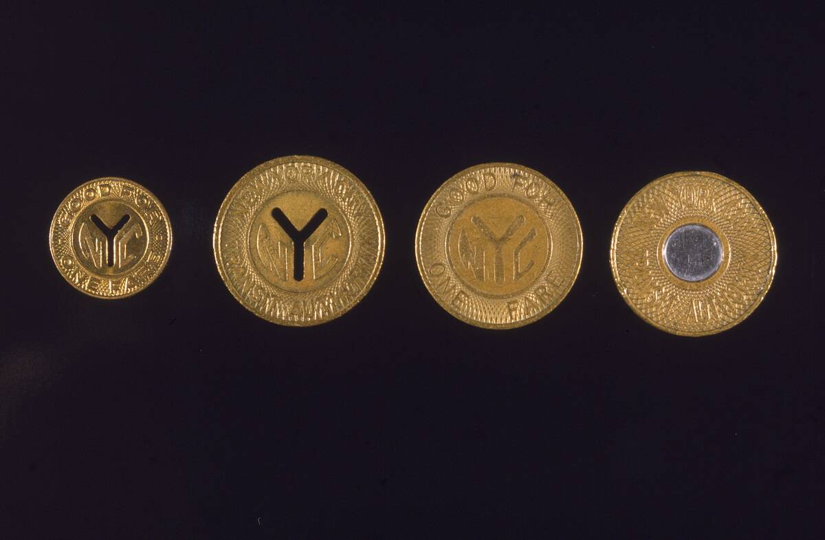 New York Subway Tokens