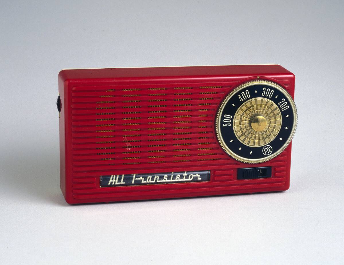 Pye transistor radio, c 1960.