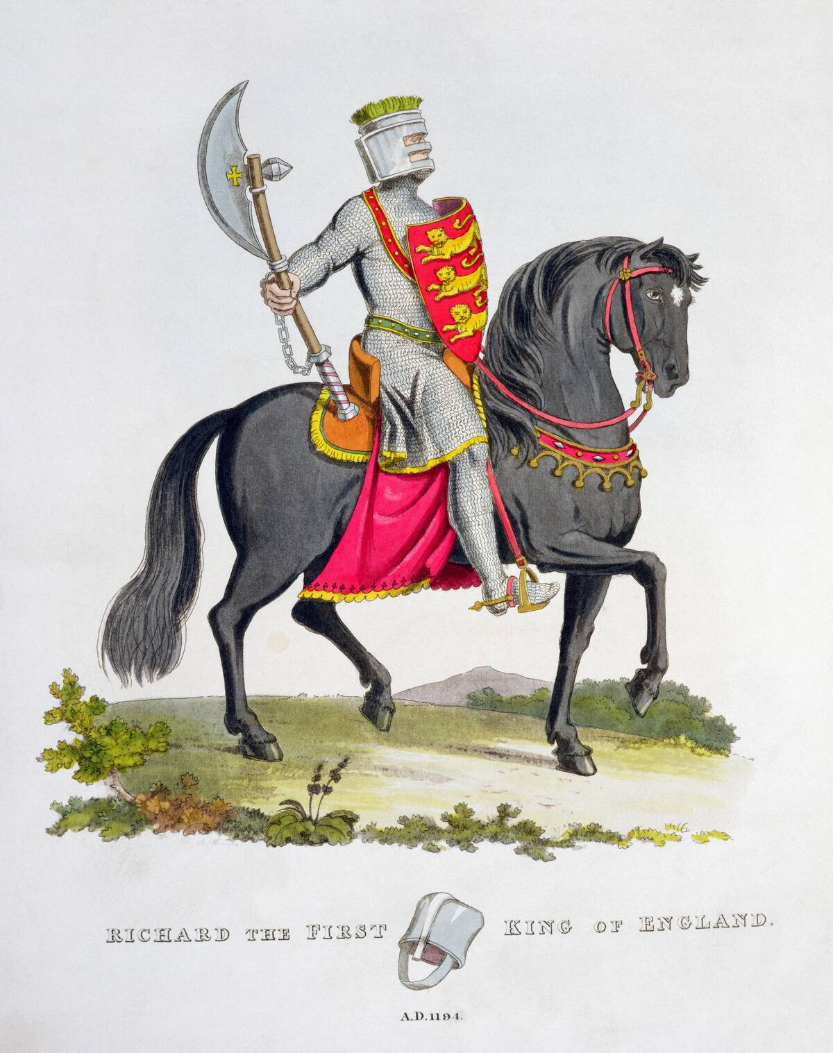 Richard I King Of England 1194 (1824)