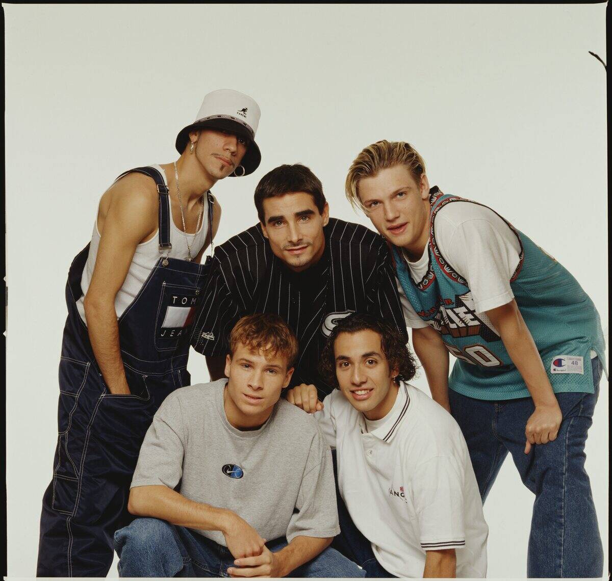 The Backstreet Boys Posed In London