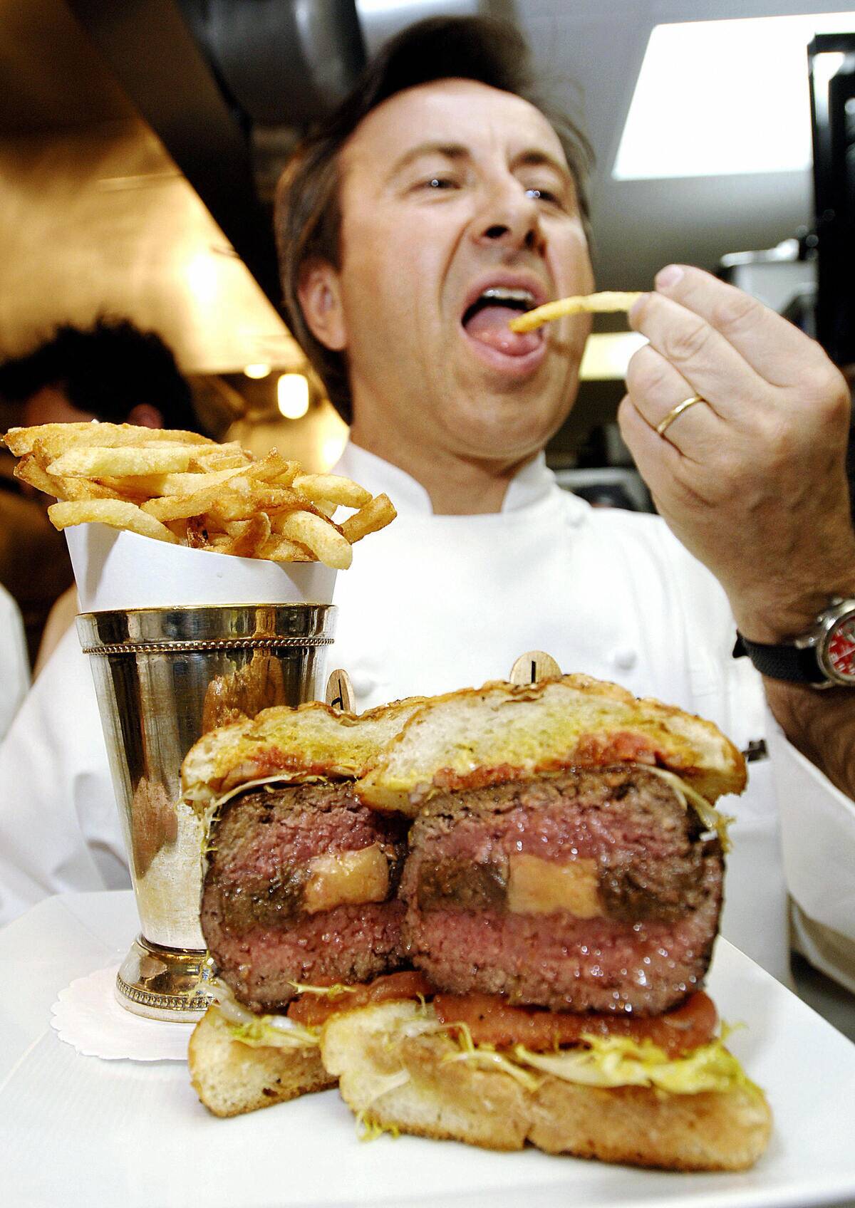 TO GO WITH AFP: USA-France-Gastronomy F