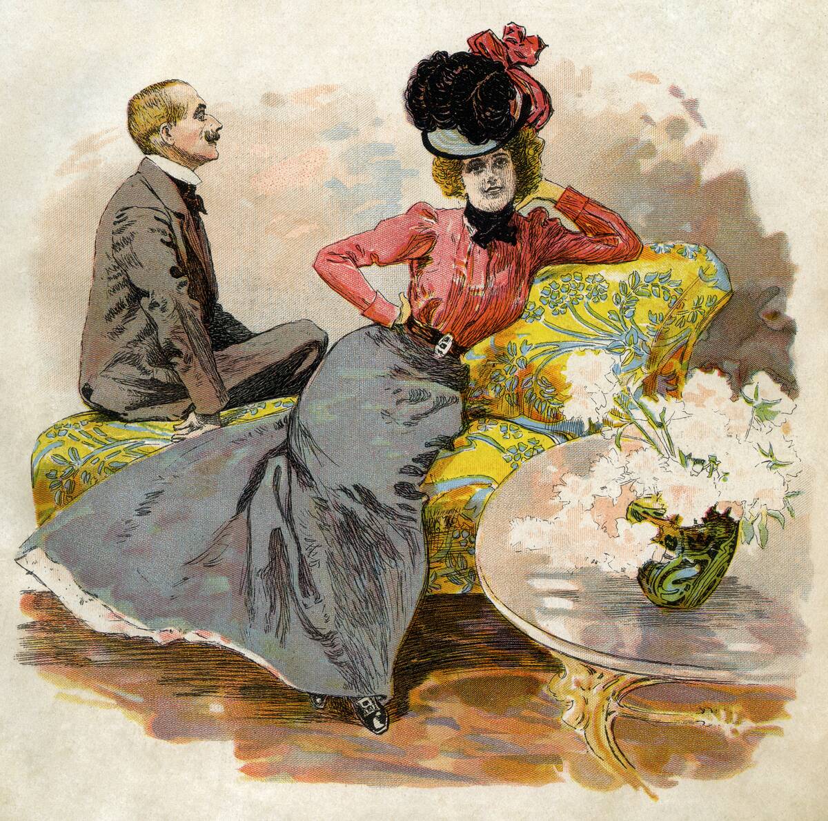 Victorian Couple
