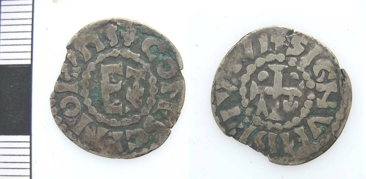 A_penny_from_the_County_of_Maine,_France,_11th_century._(FindID_101069)