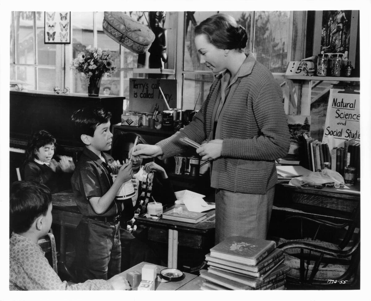 Alan Roberts And Shirley MacLaine In 'Two Loves'