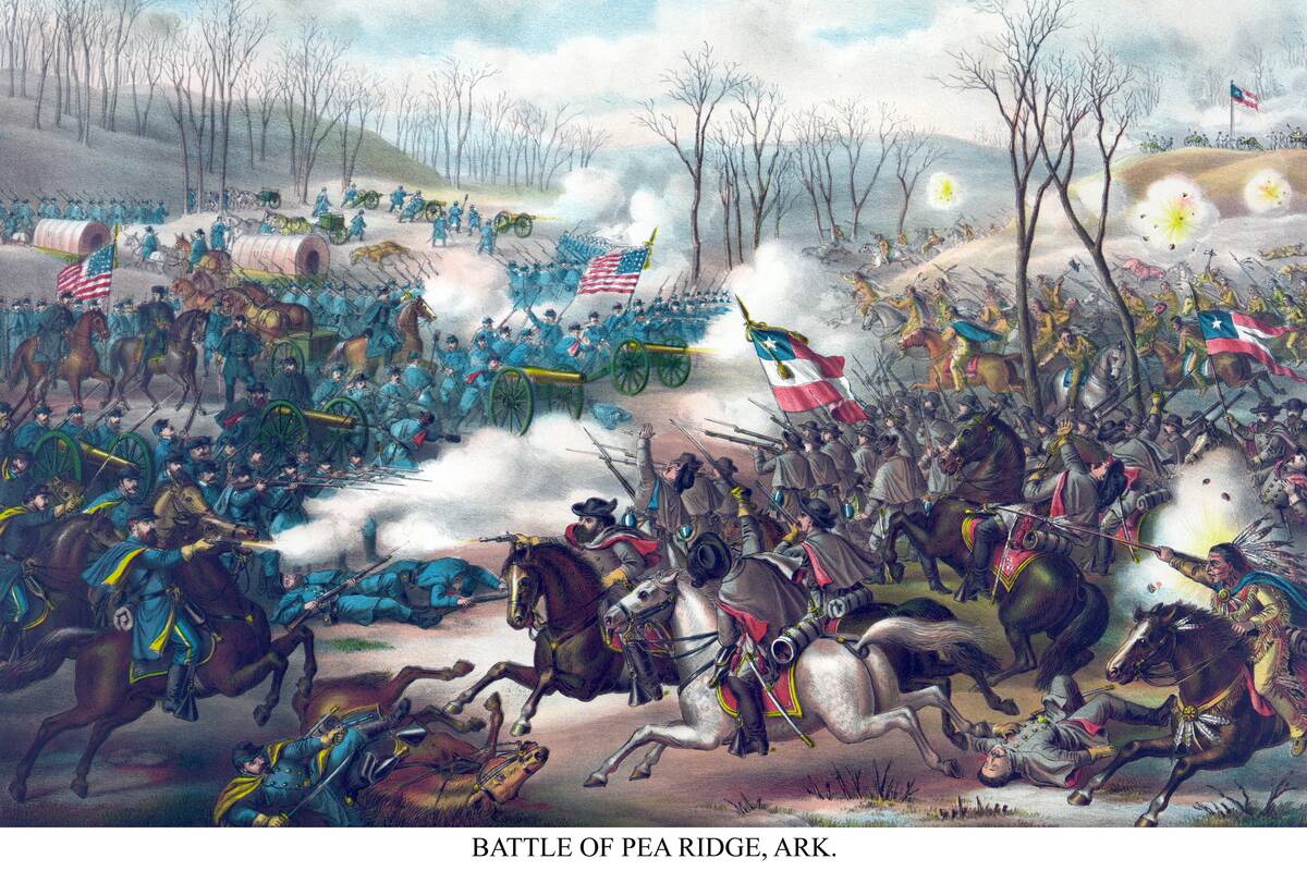 Battle of Pea Ridge or Elkhorn Tavern
