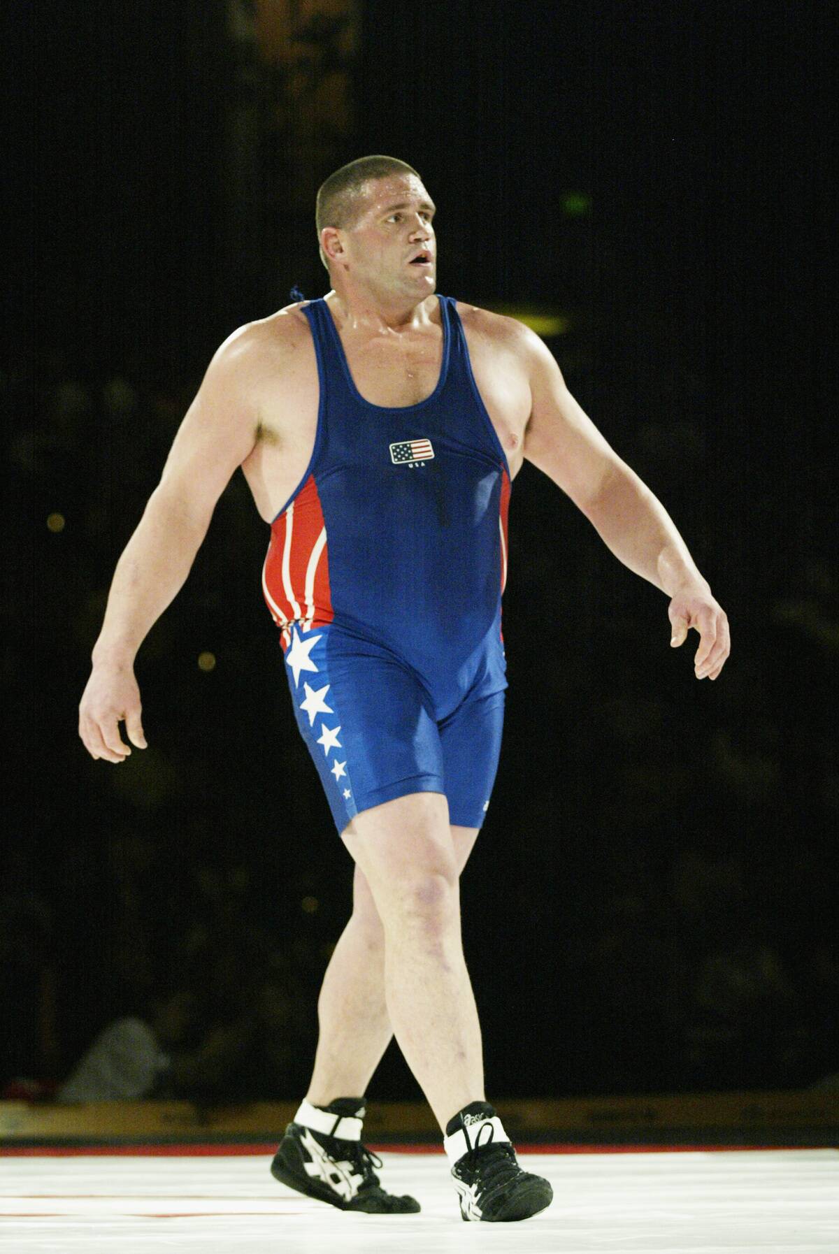 Gardner during a match