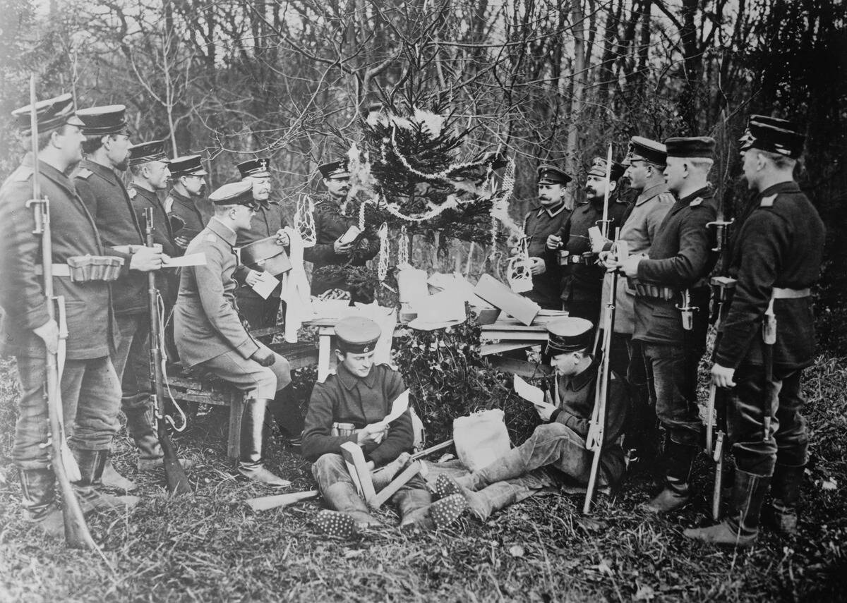 German Soldiers Christmas