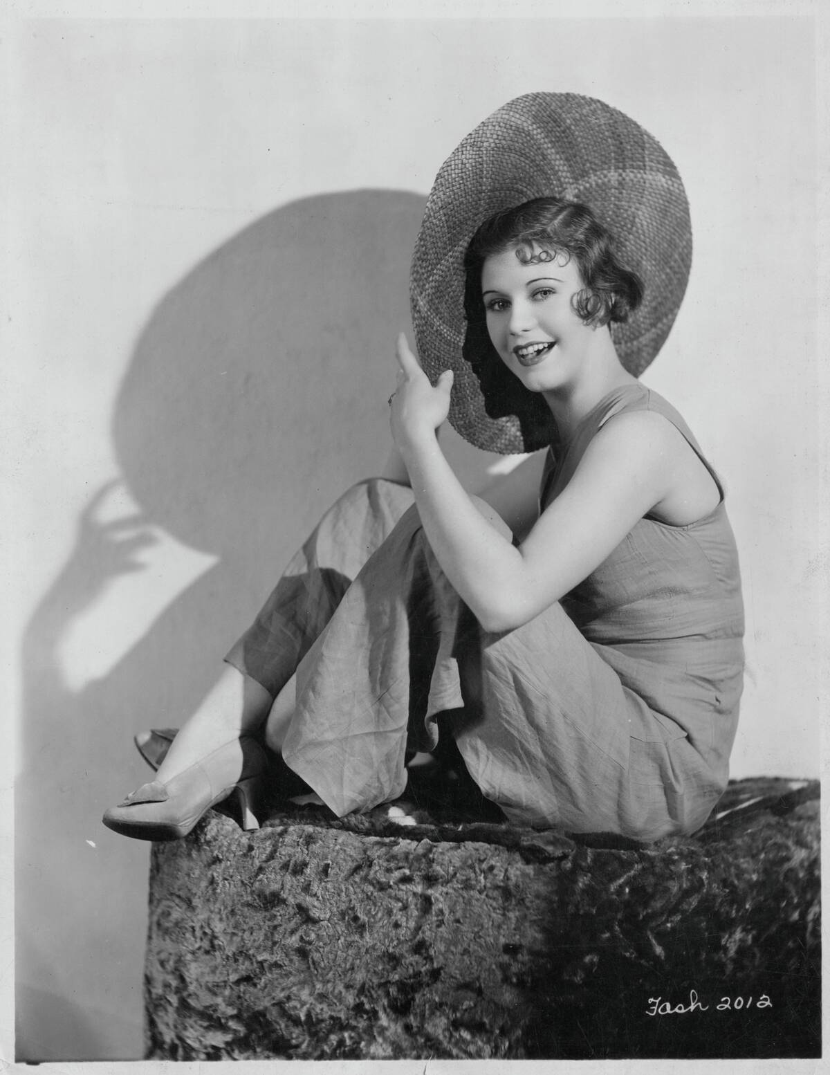 Ginger Rogers Modeling Hat