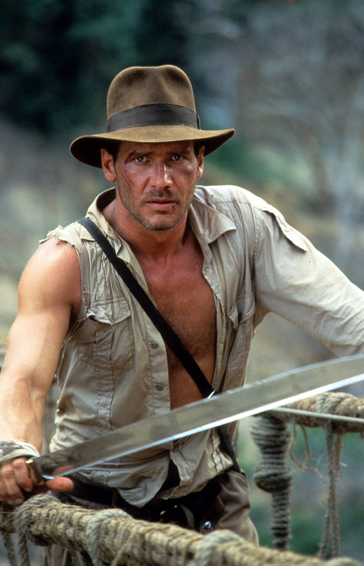 Harrison Ford In 'Indiana Jones And The Temple Of Doom'