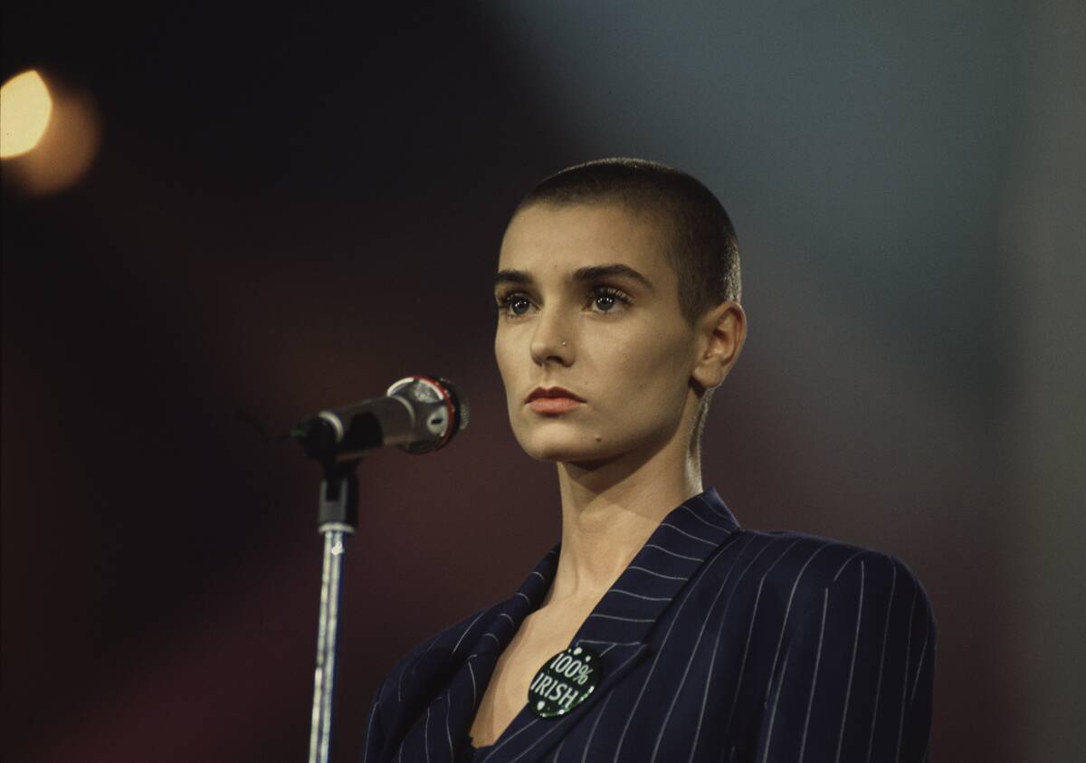 Irish Singer Sinead O'Connor