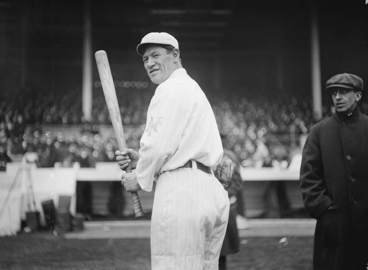 Jim Thorpe At Bat