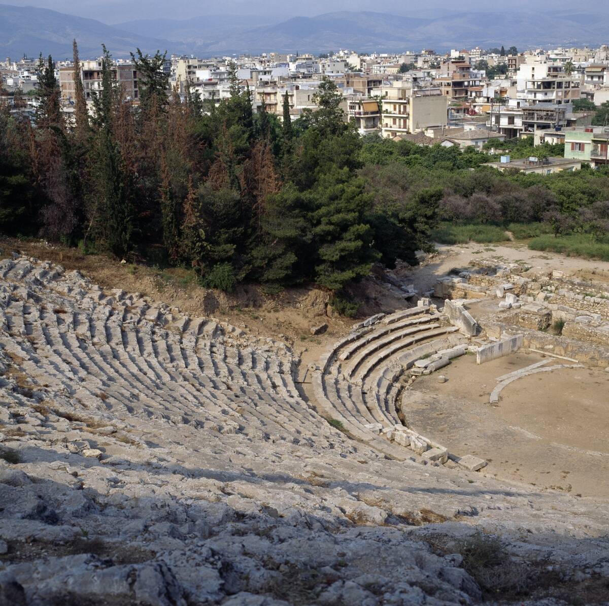 The Greek Theatre on Larissa hill, Peloponnese