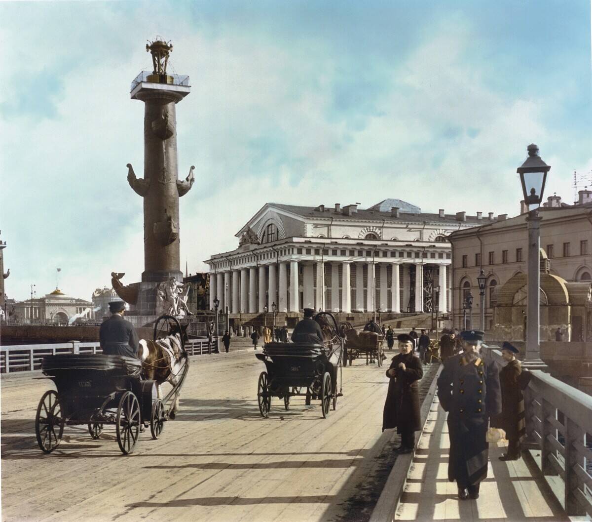 Vasilyevsky Island Rostral & Bourse