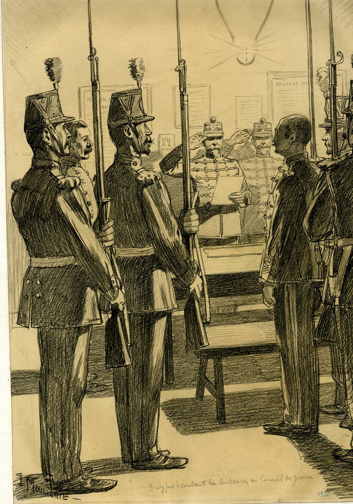 Alfred Dreyfus & Soldiers