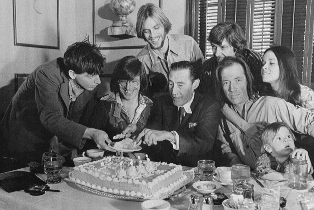 Carradine Family Celebrating