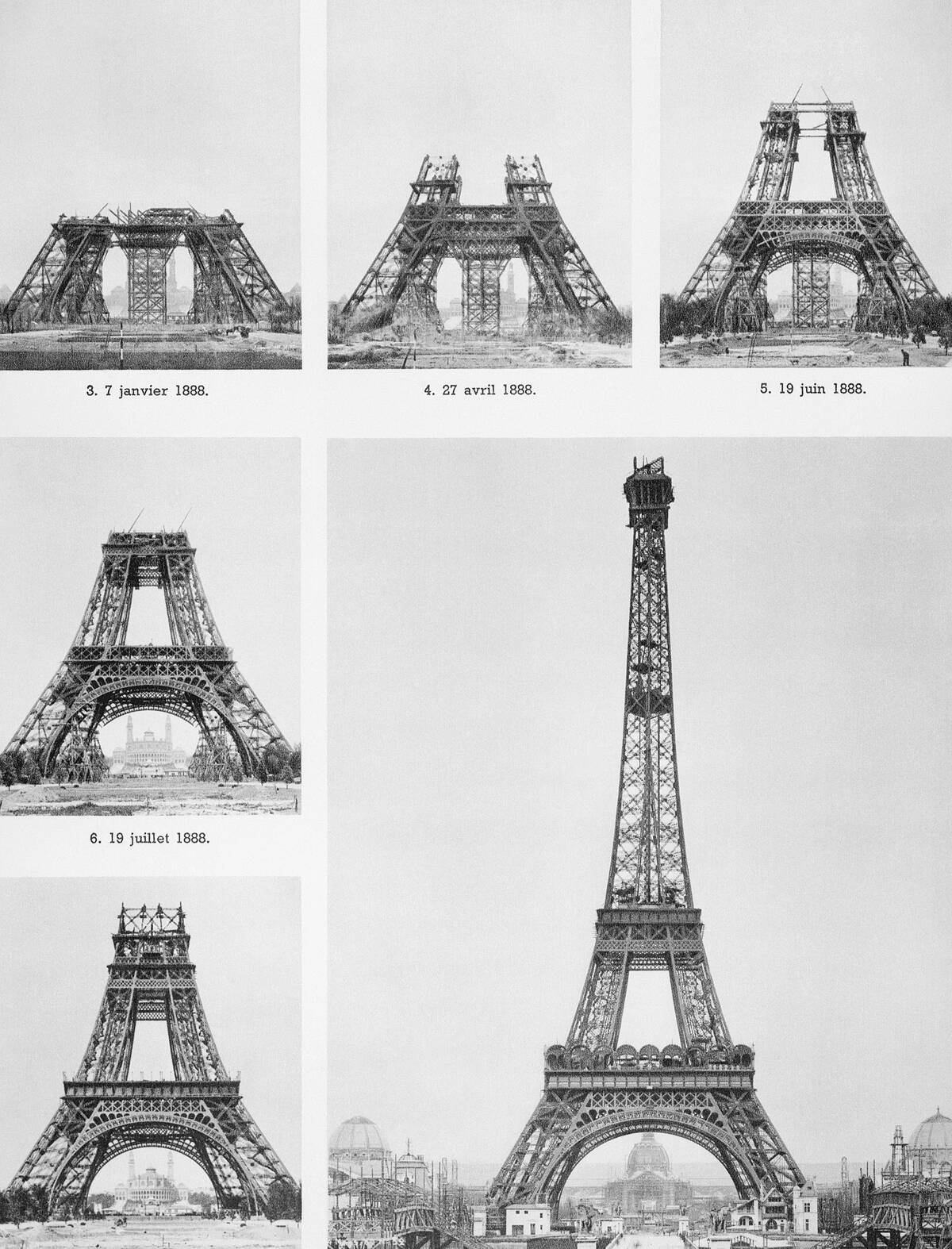 Construction of Eiffel Tower
