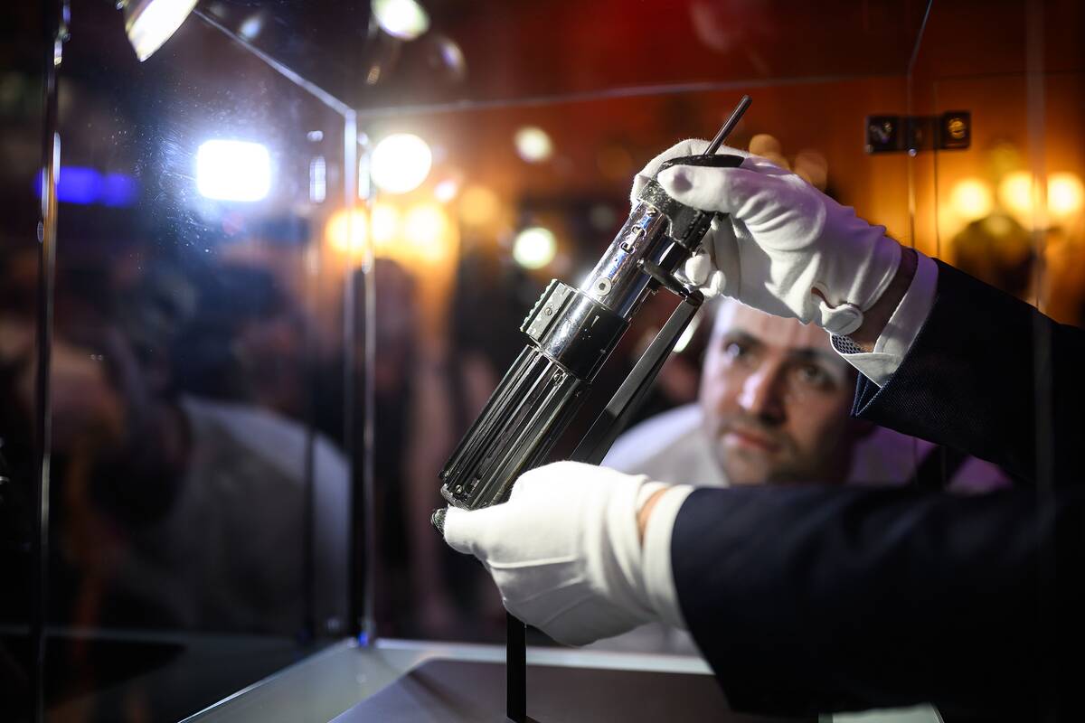Darth Vader's Lightsaber Among Iconic Film Memorabilia Going To Auction